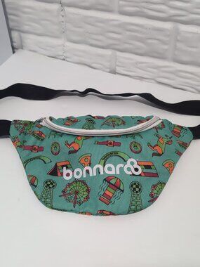 Bonnaroo Music Festival 2018 Merch Fanny Pack Bum Bag Teal Rides Fair Unicorn